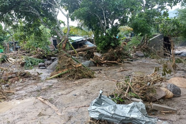Comunidades afectadas por las lluvias recibieron ayudas