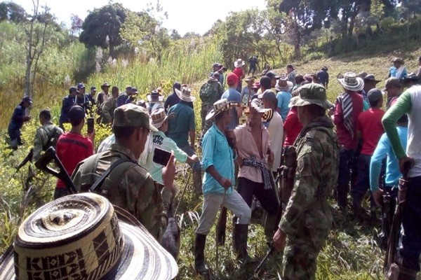 El Huila es presionado por Disidencias de las Farc para expulsar al Ejército